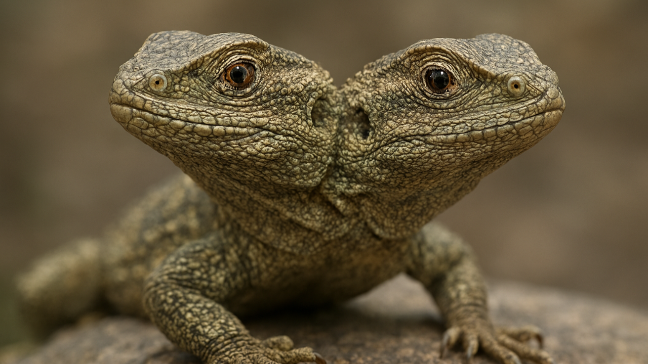 bilim insanlarini sasirtan fosil 125 milyon yasinda ve iki basi var UHpgiqyw.png