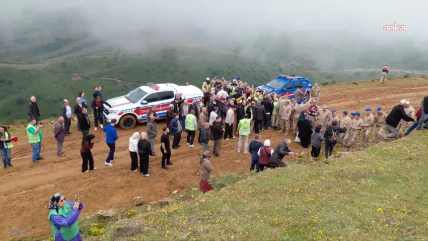 Korganda maden direnisi turnalar yaylasina kurulan dayanisma cadiri jandarma tarafindan kaldirildi wCGiO9ft